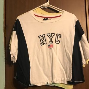 NYC crop top